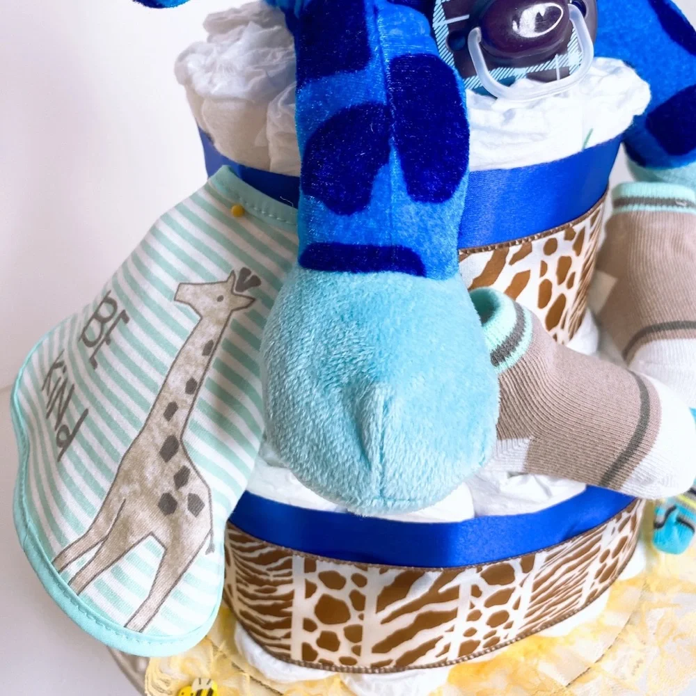 Giraffe Diaper Cake